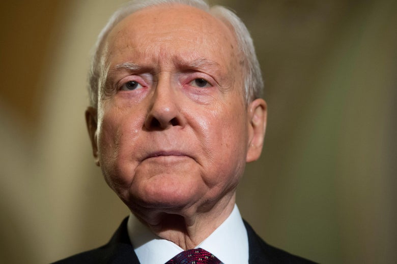 Sen. Orrin Hatch.